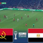 CAN 2025 : Angola – Égypte en direct