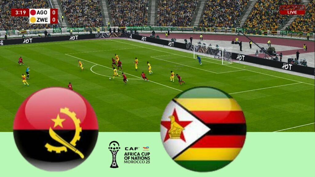 CAN 2025 : Angola – Zimbabwe en direct