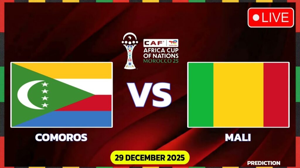 CAN 2025 : Comores vs Mali en direct