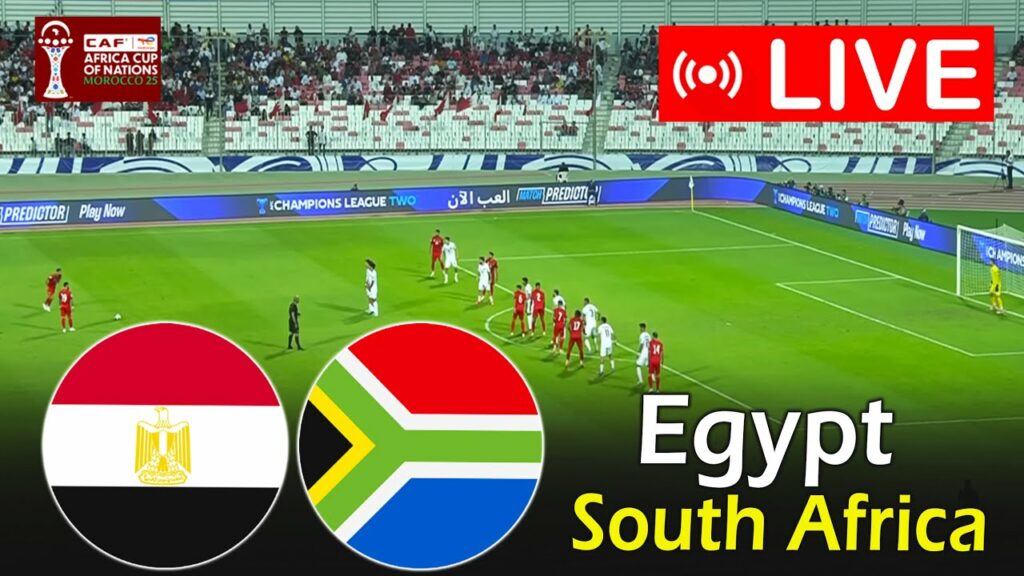 CAN 2025 LIVE: Egypt vs South Africa