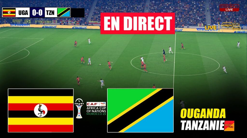 CAN 2025 : Ouganda – Tanzanie en direct