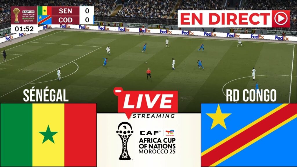 CAN 2025 : Sénégal – RD Congo en direct