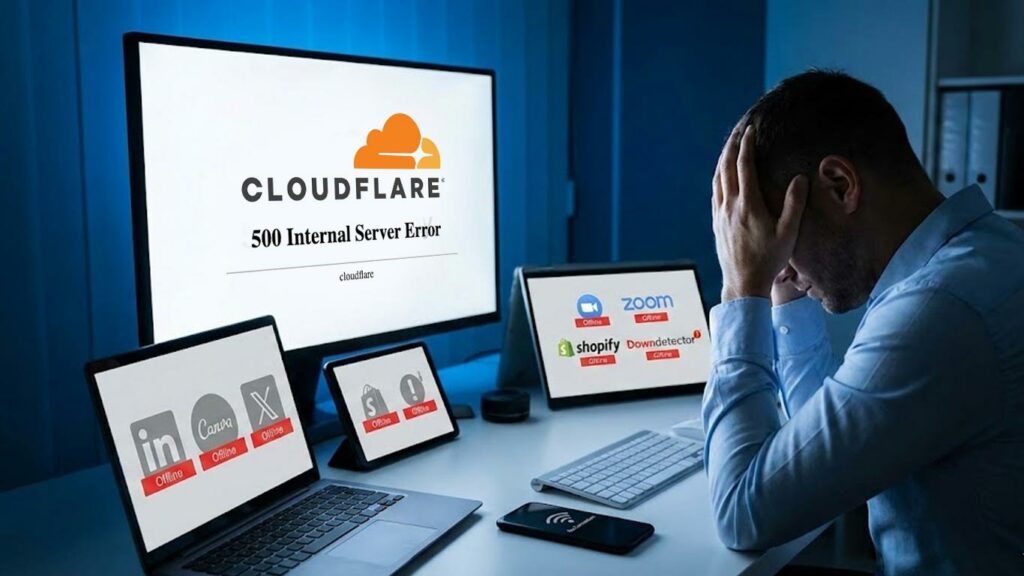 Cloudflare Down: X, LinkedIn, and thousands of sites offline in new global crash