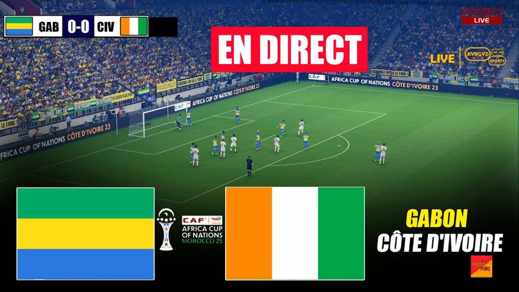 Gabon – Côte d’Ivoire en direct