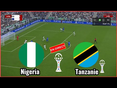 LIVE CAN 2025 : Nigeria – Tanzanie