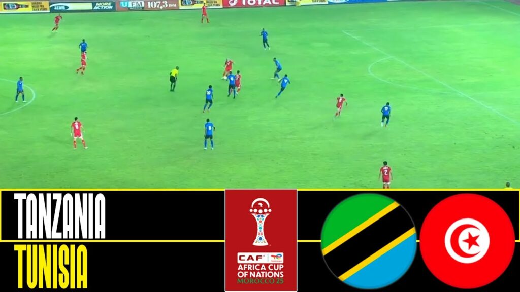 LIVE CAN 2025 : Tunisie – Tanzanie en direct