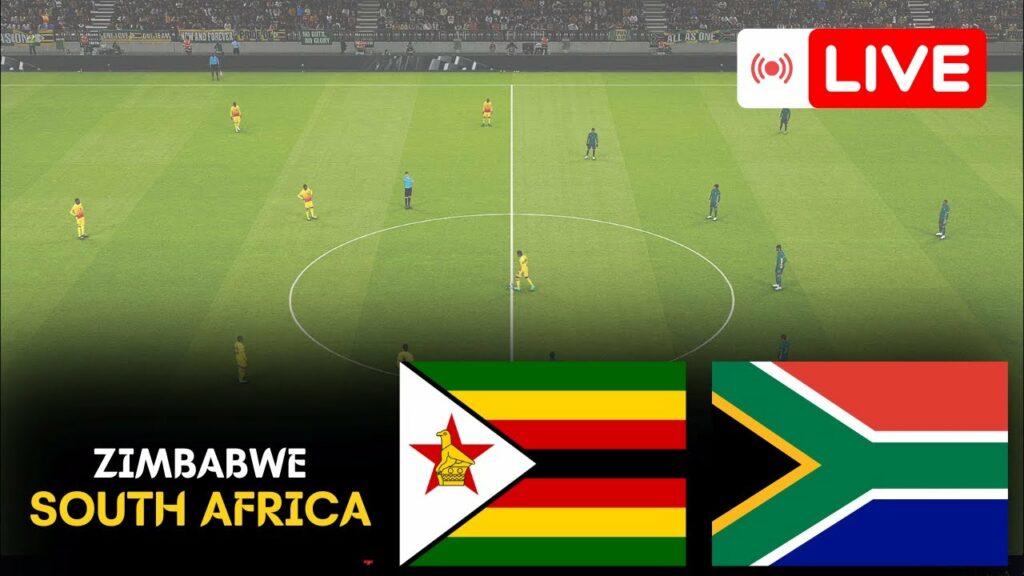 Live CAN 2025 : Zimbabwe vs South Africa