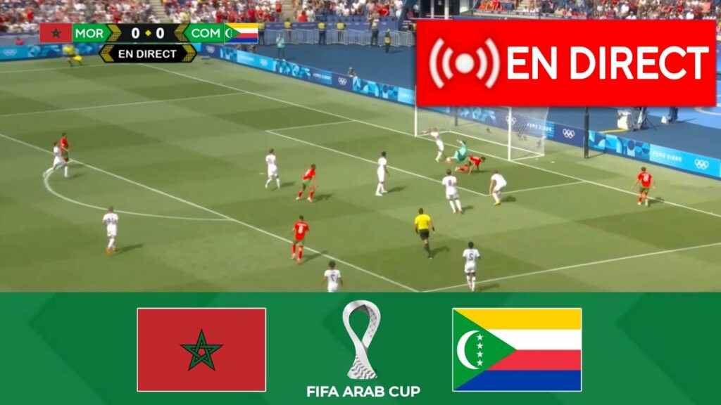 Maroc vs Comores : Chaînes TV, Heure et Compositions (Coupe Arabe 2025)