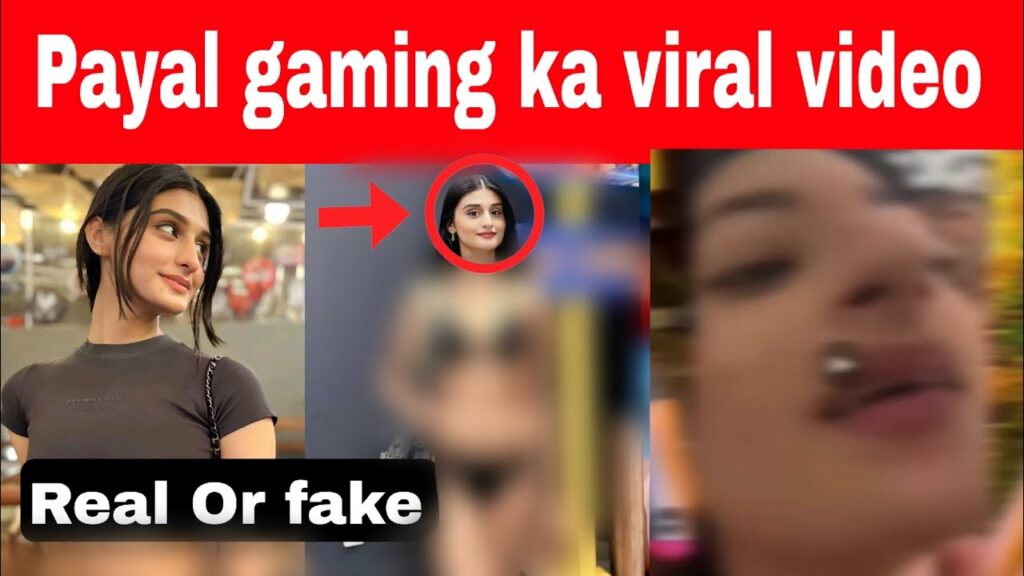 Payal gaming viral video mms