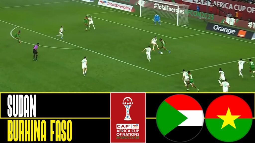 Soudan – Burkina Faso en direct