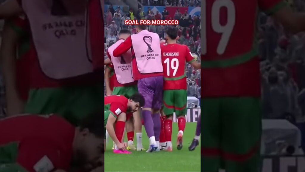 Video : Morocco goal vs jordan in arab cup final