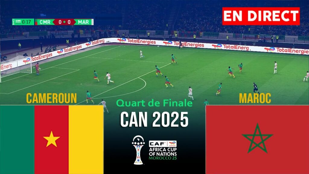 Cameroun – Maroc : à quelle heure et sur quelle chaîne