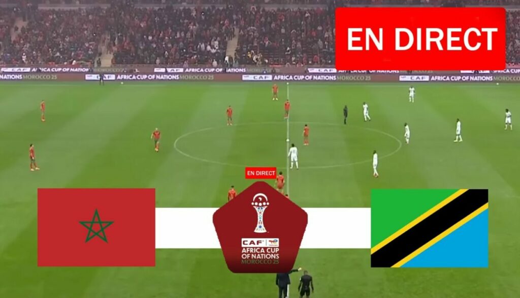 Maroc – Tanzanie en direct