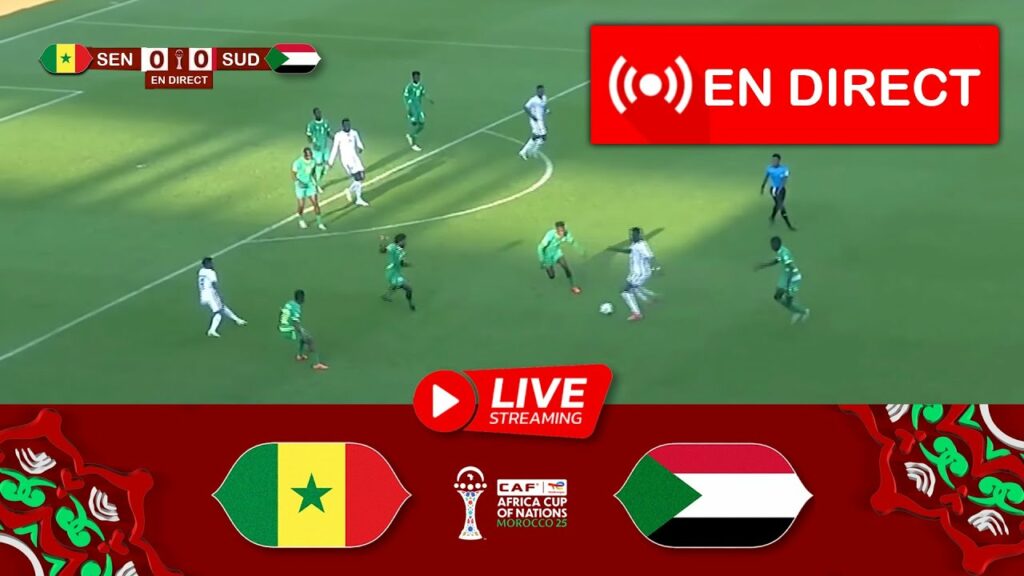 CAN : Sénégal – Soudan en direct